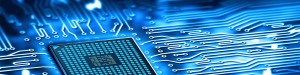 view on a computer chip