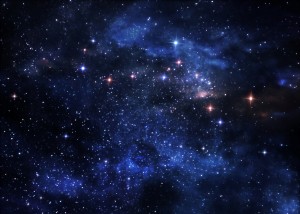 View into the deep space